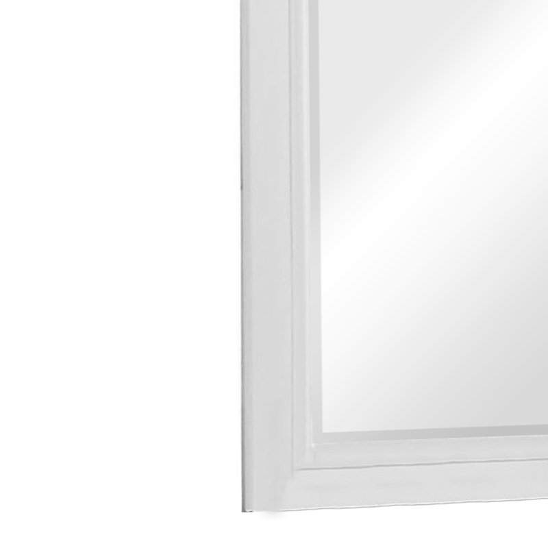 Miroir de commode Dansby, Blanc