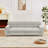 Soft And Comfortable Pet Sofa With Backrest And Armrests, Featuring A Modern Rectangular Design Suitable For Big-Sized Dogs.