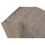 Wool Striped Area Rug in Gray