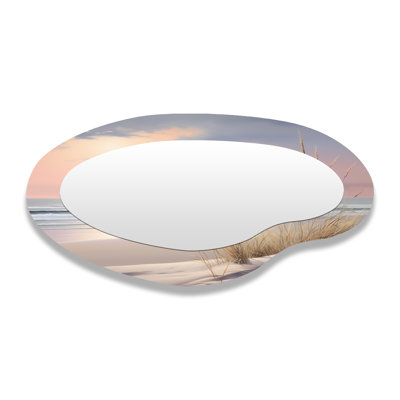 Grand miroir mural de plage Beach Serenity