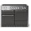 AGA Mercury 48"W. 6 Cu.Ft. Freestanding Induction Convection Range with Brushed Nickel Trim