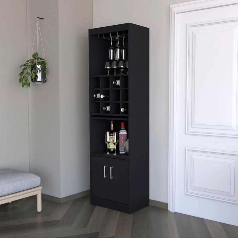 Bar avec rangement pour le vin Nicholas