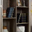 Grande armoire de rangement avec porte de grange et rangement en bois rustique pour ferme-1358747948