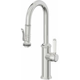 Davoli Pull-Down Prep/Bar Faucet with Squeeze Sprayer