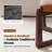 24" Wide Faux Leather Upholstered Square Ottoman-574127190