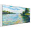 Vue du lac par Jeanette Vertentes - Peinture-64742377-64742384