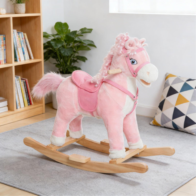 Jouet pour cheval à bascule en peluche pour tout-petits pour tout-petits
