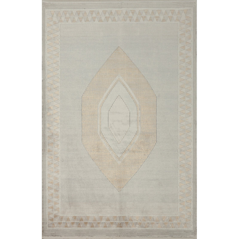 Tapis à motif géométrique 5 x 7