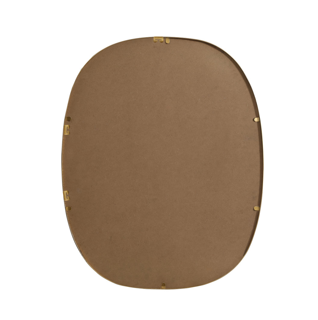 Sabine Accent Mirror, Brass, 30" x 24"