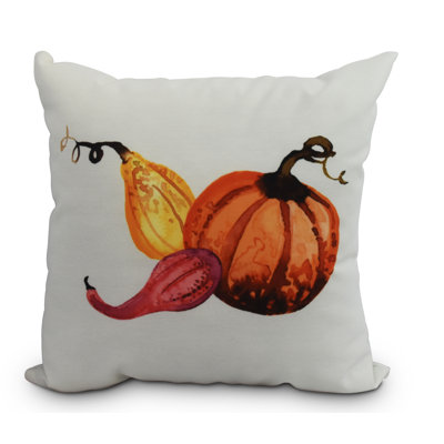 Harvest Outdoor Reversible Throw Pillow
