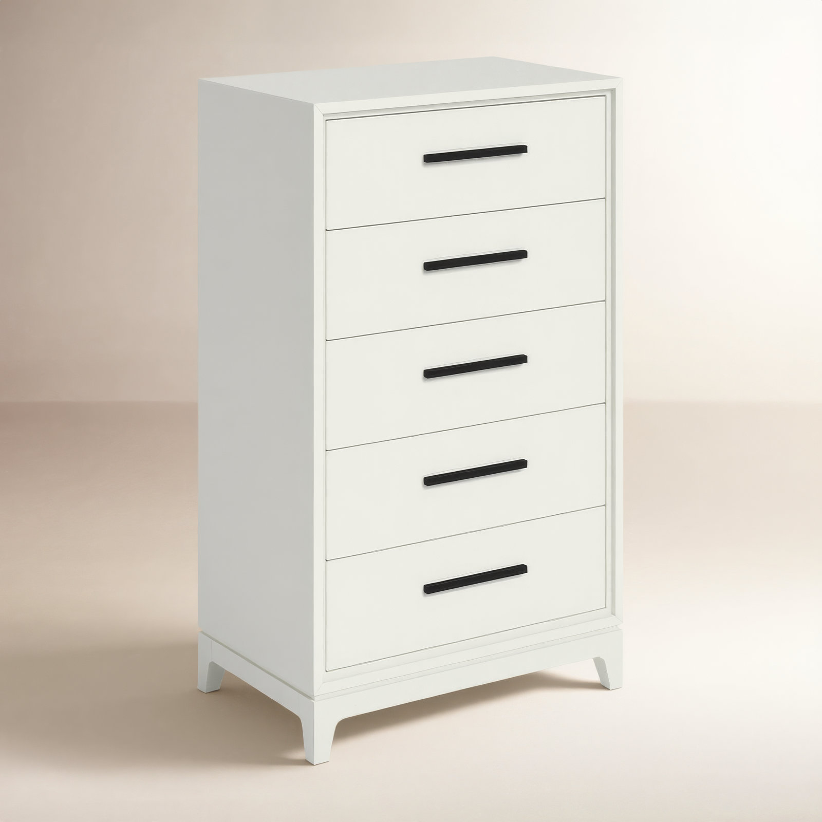 Wrightia 28 " Mahogany Dresser, Chalk White