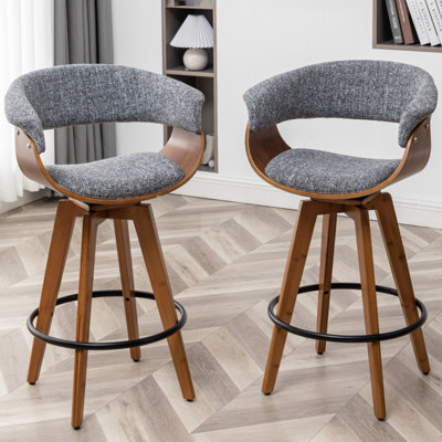 Tabouret de comptoir pivotant 26 po Joeanne