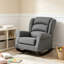 Fauteuil à bascule rembourré de 40 pouces moderne pour des moments de détente à la maison