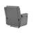 5" Wall Hugger Recliner Modern Nursery Chairs with Overstuffed Arm and Back, PU Leather-656761555