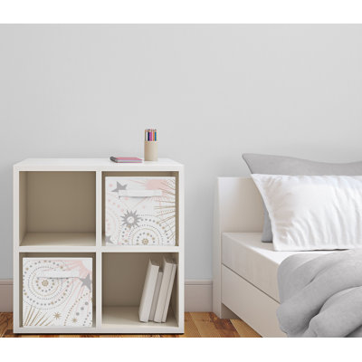 Celestial Fabric Storage Bin