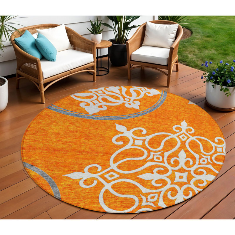 Tapis intérieur lavable 8 pi
