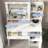 Vanity Desk With Mirror & Light, Large Drawer Three Level Storage Dresser, 3 Lighting Modes Adjustable Brightness, Bedroom Dressing Table-320808728