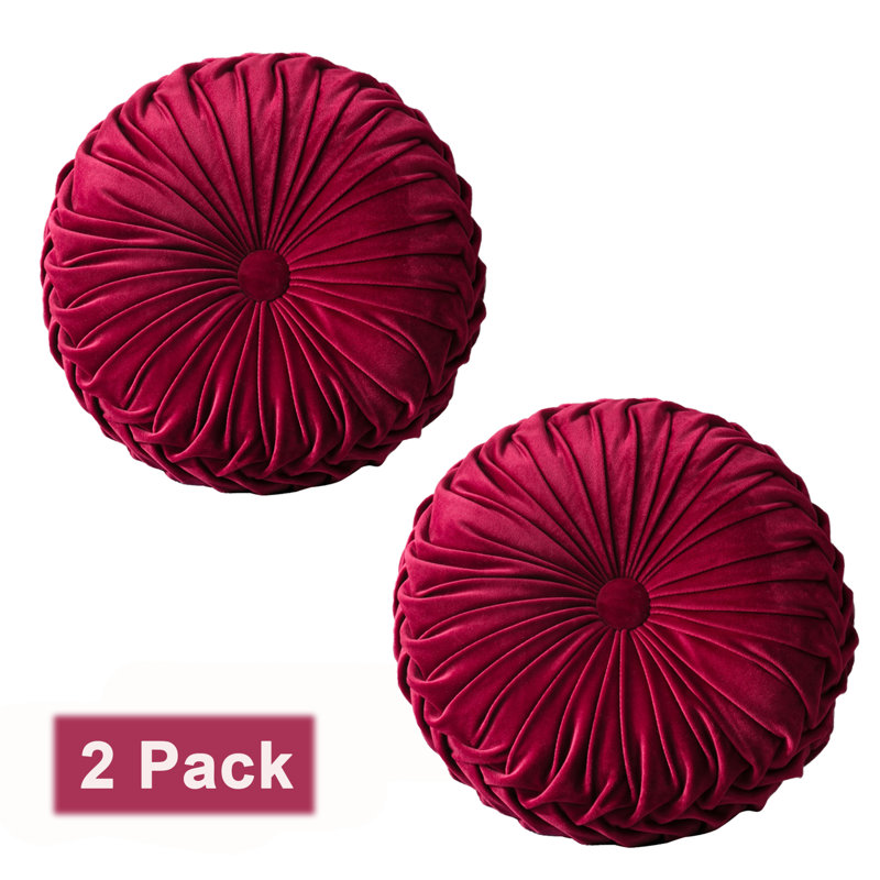 Velvet Reversible Throw Pillow
