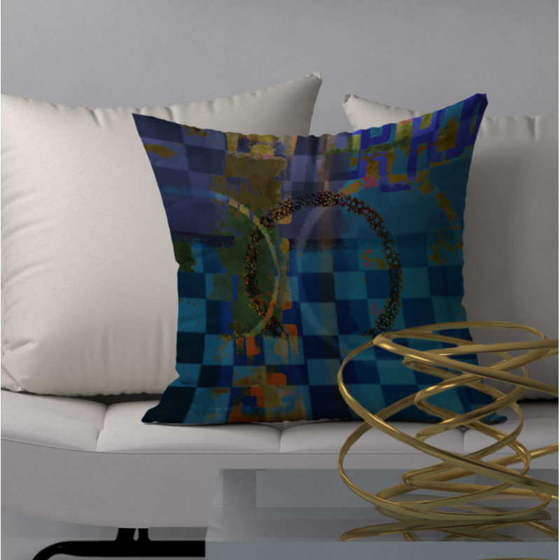 Coussin et housse de coussin, 24 po x 24 po