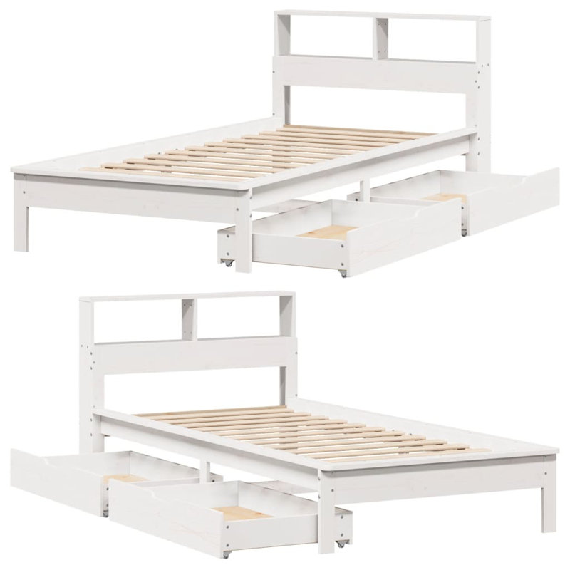 Arth Solid Wood Bed