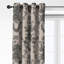 Country Lane Toile Ebony Cotton Grommet Top Drapery Panel Set of 2-1148508862