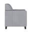 Chaise Adrey LeatherSoft avec structure aux coutures épurées-133597930-133597934