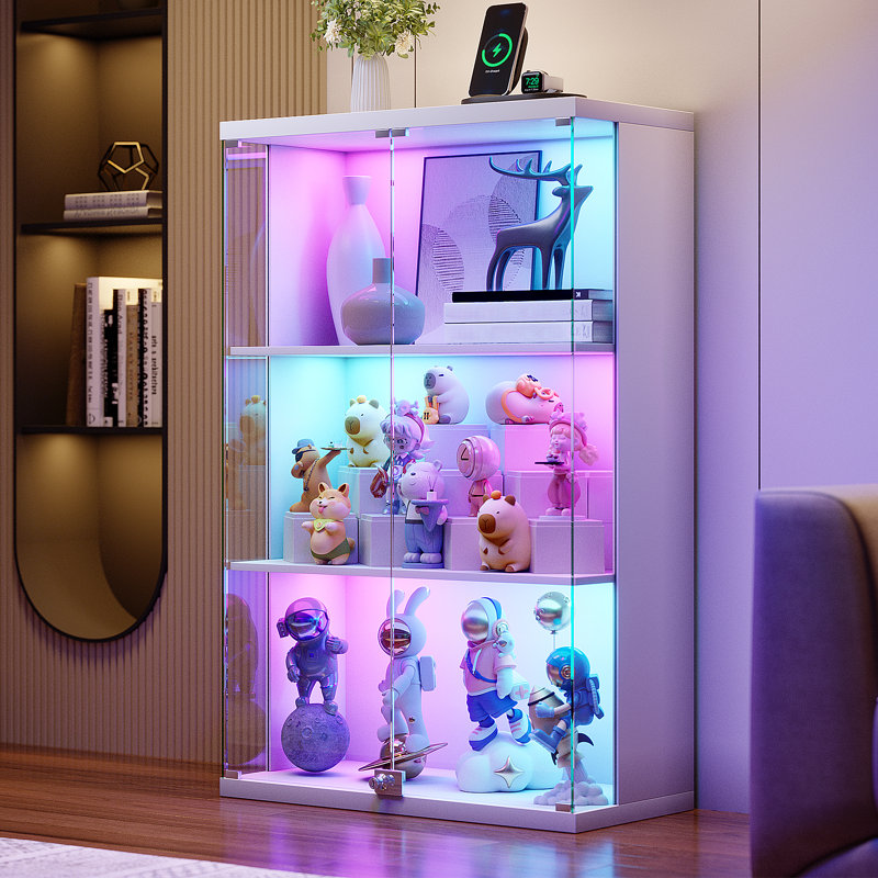 Display Cabinet, White