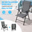 Odlo Folding Patio Dining Armchair