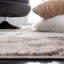 Tapis gris foncé / beige Afrah-792222990