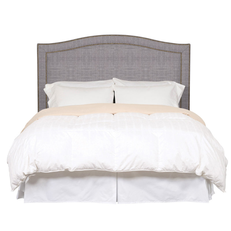 Caroline/Casey Upholstered Headboard, Nomad Slate Crypton® Chenille, Yes