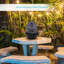 Fontaine de table avec lumière Okelley