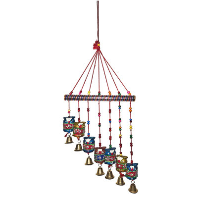 7 OWL Thread Hanging Chime