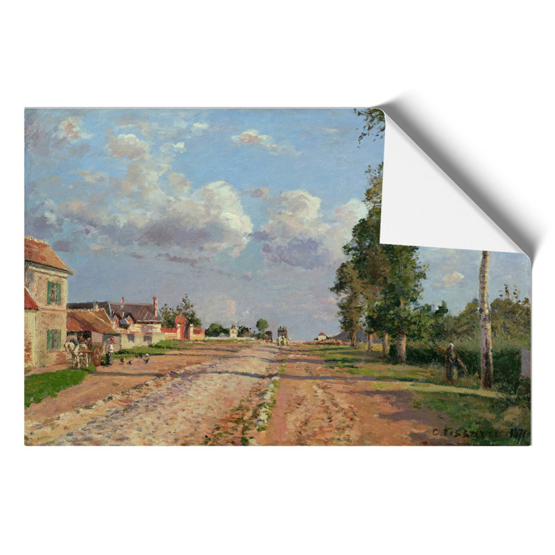 Route to Versailles by Camille Pissarro - Frameless Print, 30cm H x 42cm W x 0.1cm D
