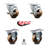 4 Piece Phenolic Caster Set