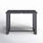 Elza Rectangular Metal Outdoor Dining Table