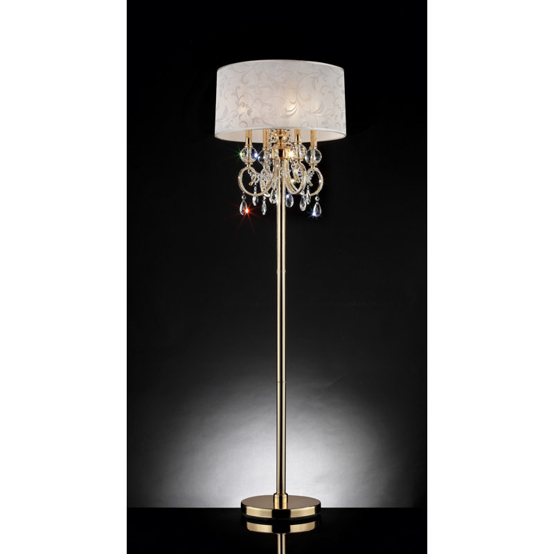 Lampe sur pied 63 po Dericka