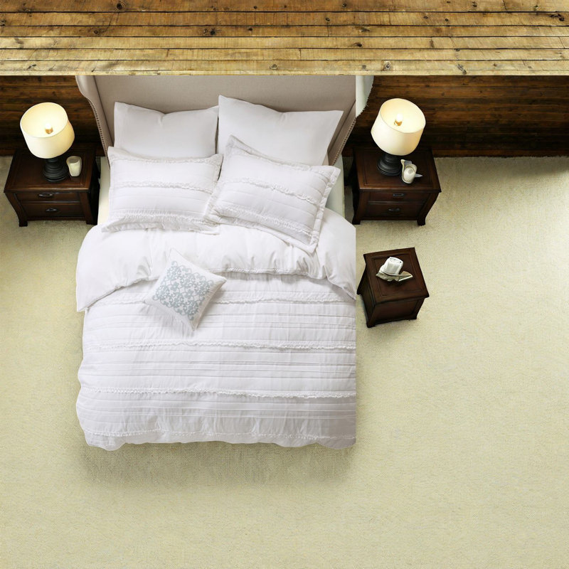 Ensemble de literie en microfibre élégant, très grand, style chic pour la maison