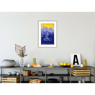 Wilno Poster by Stefan Norblin -Framed Giclee Print