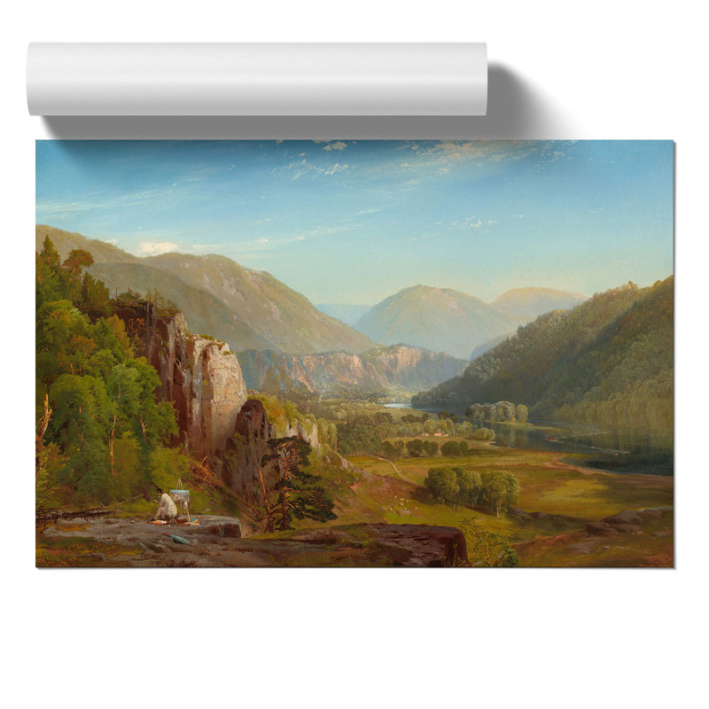 The Juniata by Thomas Moran - Frameless Print, 21cm H x 30cm W x 0.1cm D