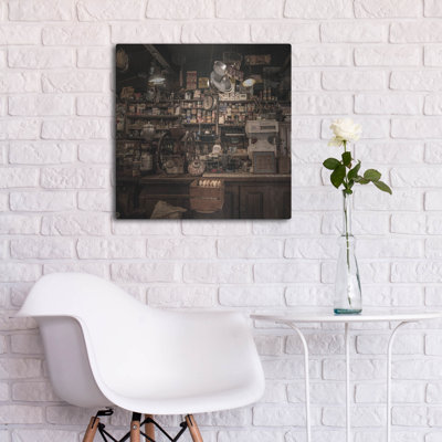 Art mural en métal Lark Manor ™ «Country Store 3» par Decent Exposures