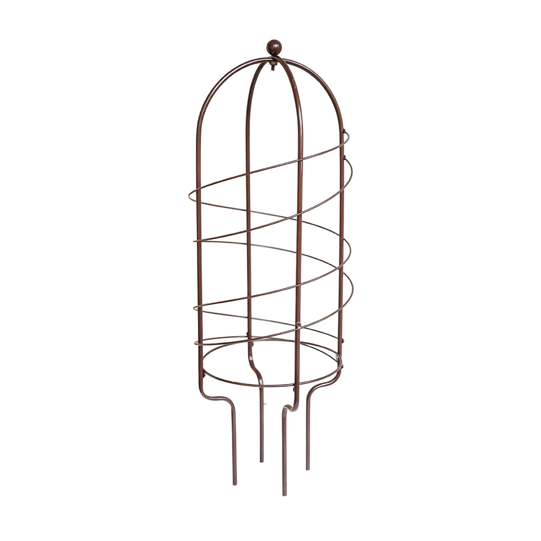 Outdoor Pot Plant Support Bronze H64cm D26cm