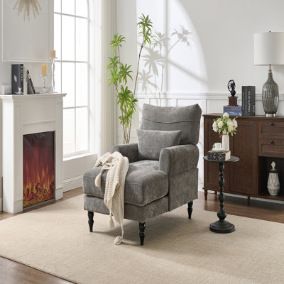 Méridienne de style moderne, fauteuil inclinable rembourré en tissu, fauteuil de repos