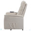 Fauteuil inclinable beige Beige
