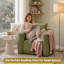 41.73" Chenille Compressed Sofa for Small Space, No Assembly Required-353022851