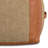 Atkinson 18"W Genuine Leather Round Pouf