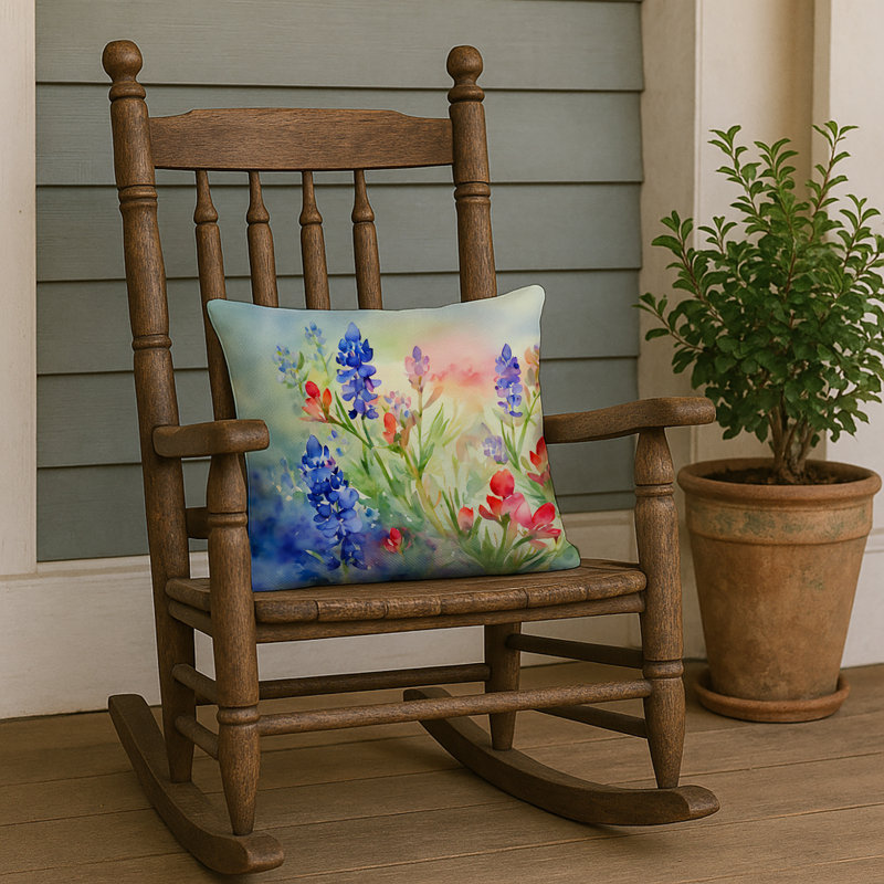 Coussin Texas, Carré 18 po