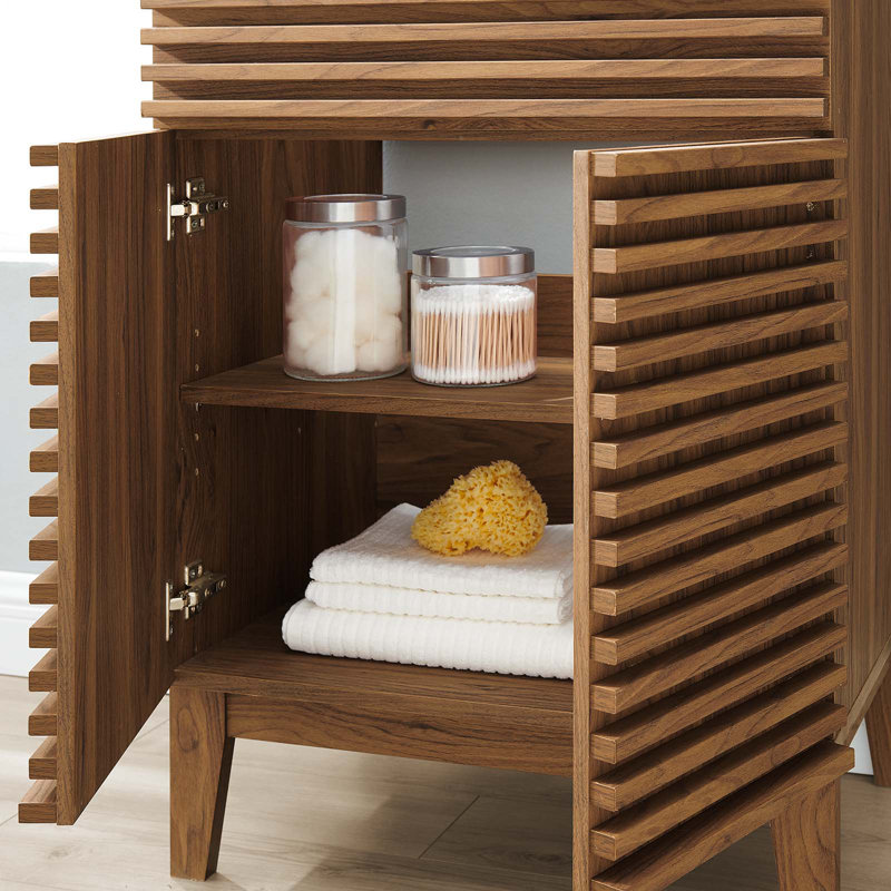 Meuble-lavabo Render (lavabo non inclus), Noyer
