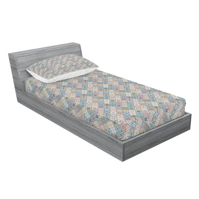 Microfiber Patchwork Sheet Set