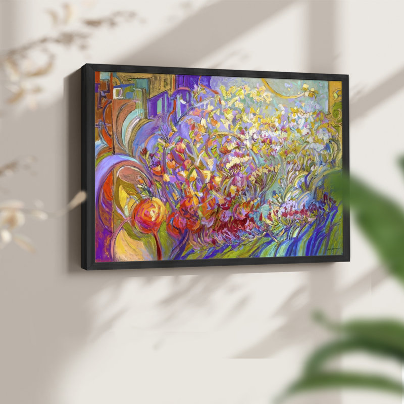 «Peaceful April Morning» - reproduction encadrée - Restickable, H 8 po x l 10 po, Noir, noir, noir, noir