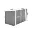 Aslee 7 Ft. W x 3 Ft. D Metal Shiplap Pent Tool Shed